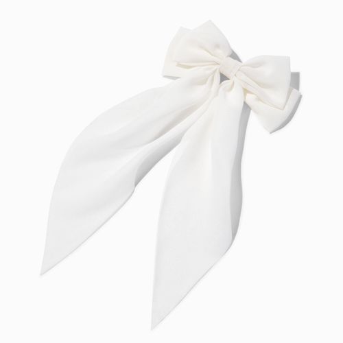 Claire's White Bow Barrette...