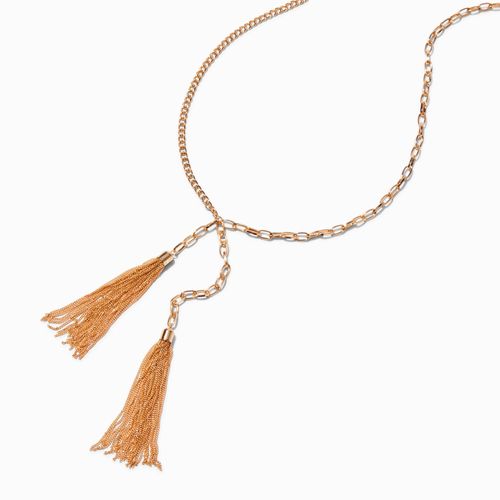 Claire's Gold-Tone Tassel...