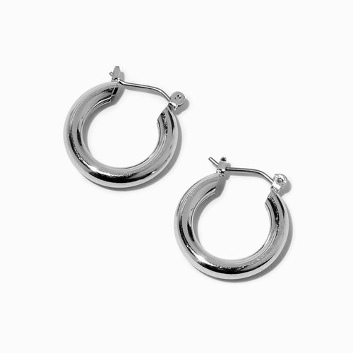 Claire's Silver 20MM Tube...