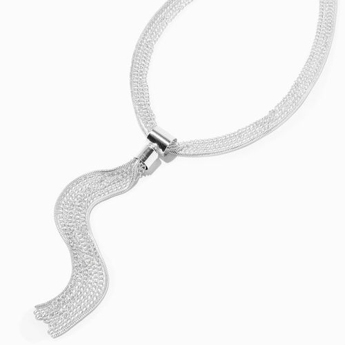 Claire's Silver-Tone Tassel...