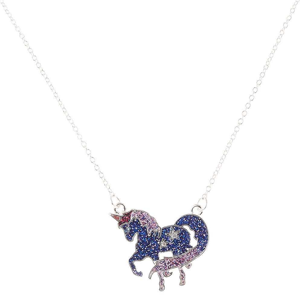 Claire's unicorn necklace best sale