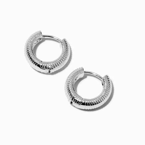 Claire's Silver-Tone 10MM...