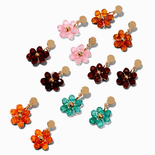 Claire's Beaded Flower 0.5"...