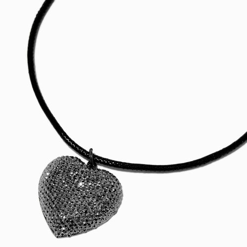 Claire's Pave Crystal Heart...