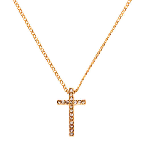 Claire's Gold Cross Pendant...