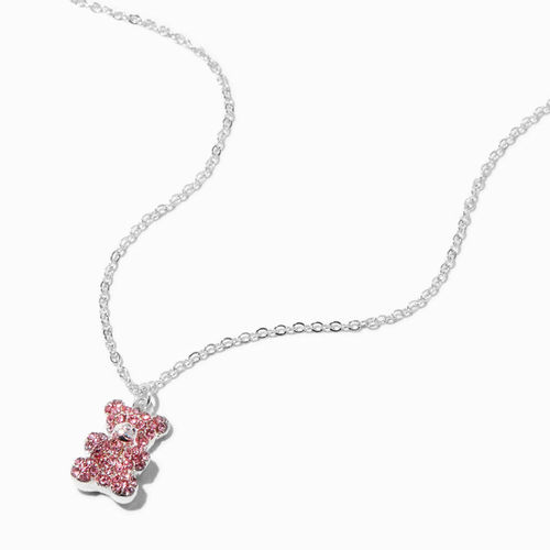 Barbie™ Logo Pendant Necklace – Pink