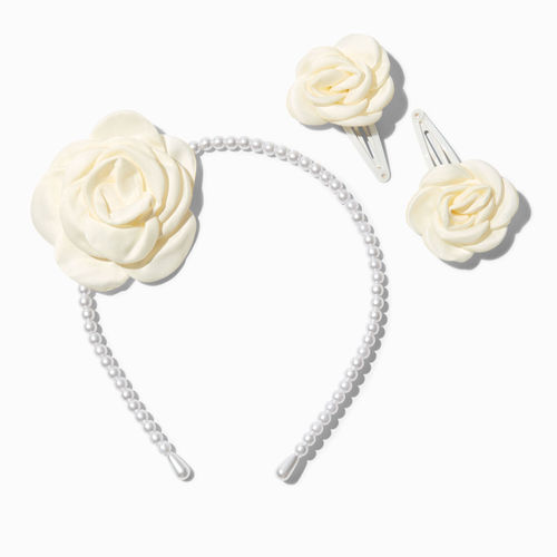 Claire's Club Ivory Flower...