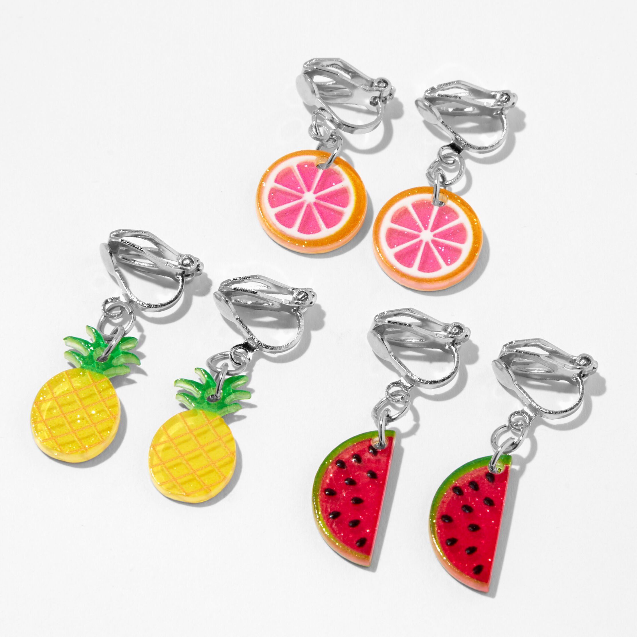 Claire's clip on hoops discount