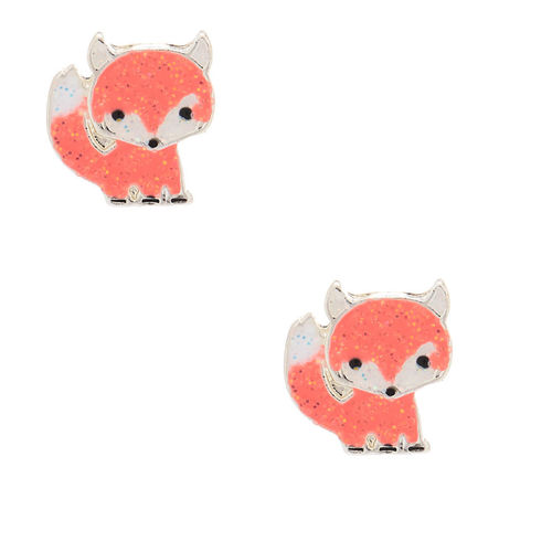 Claire's Fox Glitter Stud...