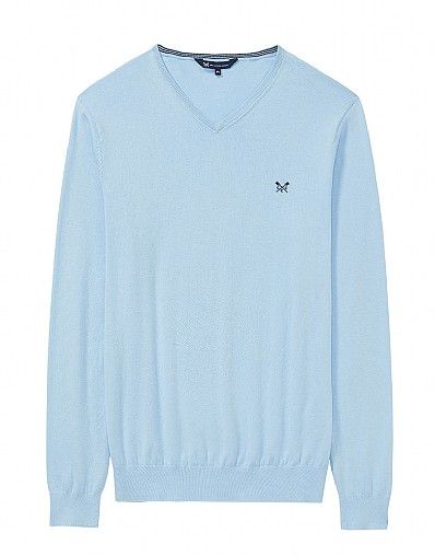 Summer Foxley V Neck Jumper in Cool 
