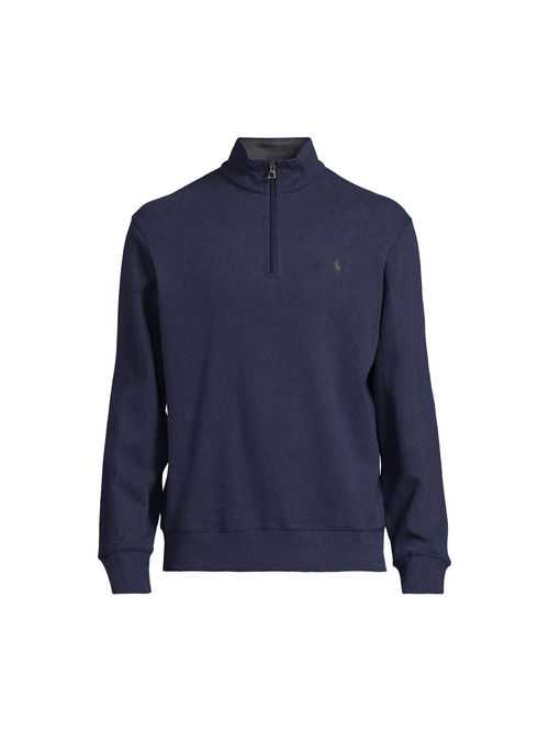 Fenwick Zip Front Hooded Sweatshirt Navy Blue - Size - L