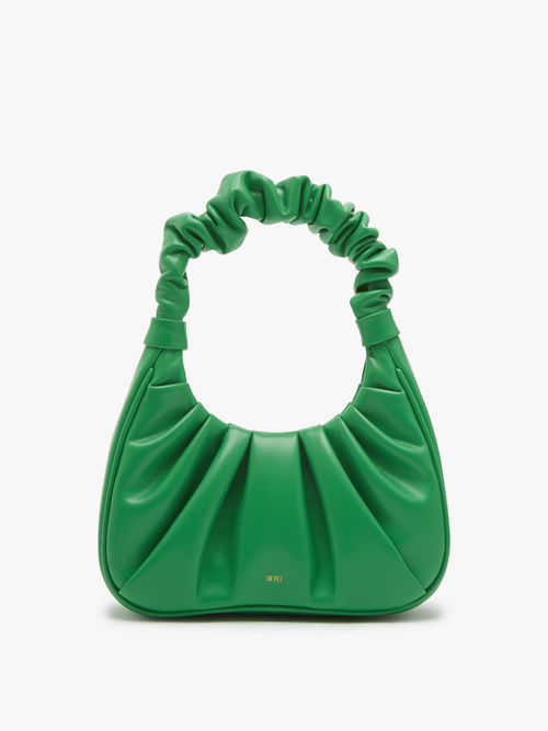 Gabbi Ruched Hobo Handbag - Neon Green Online Shopping - JW Pei