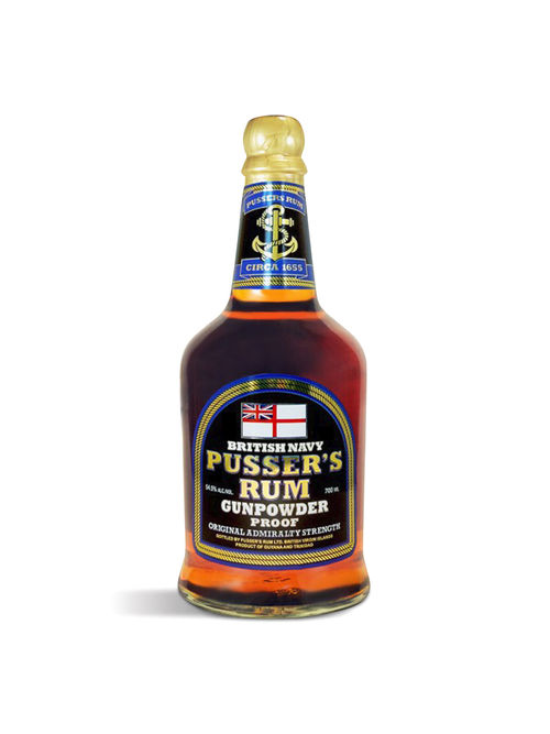 Pusser's Rum Gunpowder Proof...