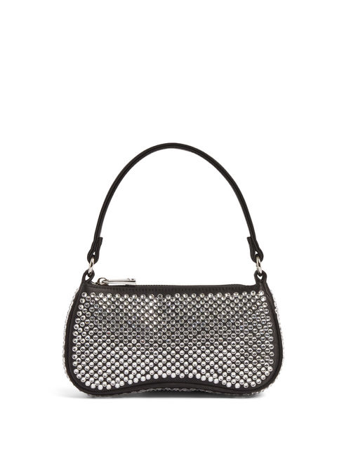 JW Pei Gabbi Crystal-embellished Shoulder Bag