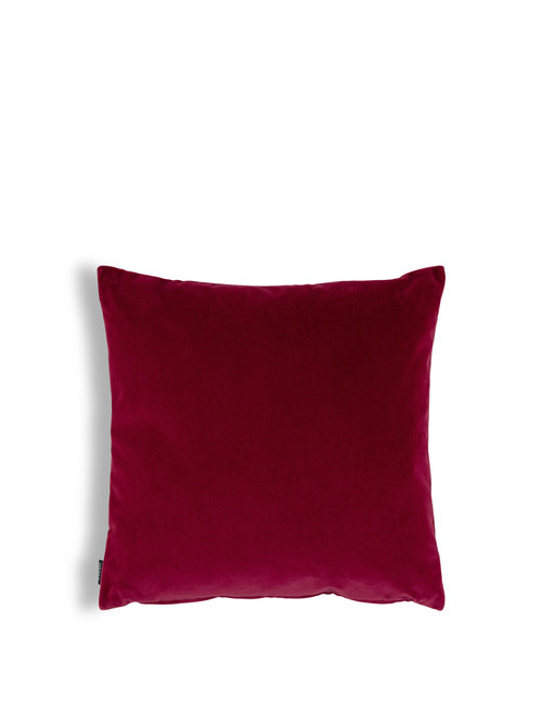 Heal's Velvet Cushion Claret...