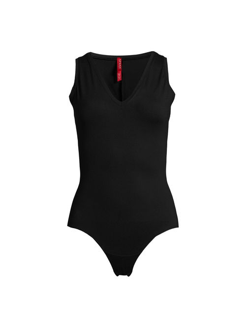 Spanx Women's V Neck Bodysuit - Size XL Black, £60.00