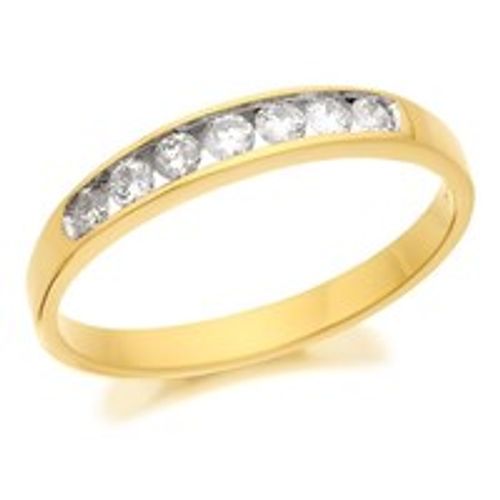 18ct Gold Diamond Half...