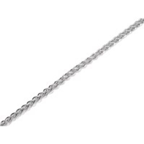 Silver Spiga Anklet - 9.5in - F2006