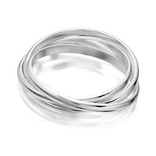 Silver Russian Ring - F5484-P