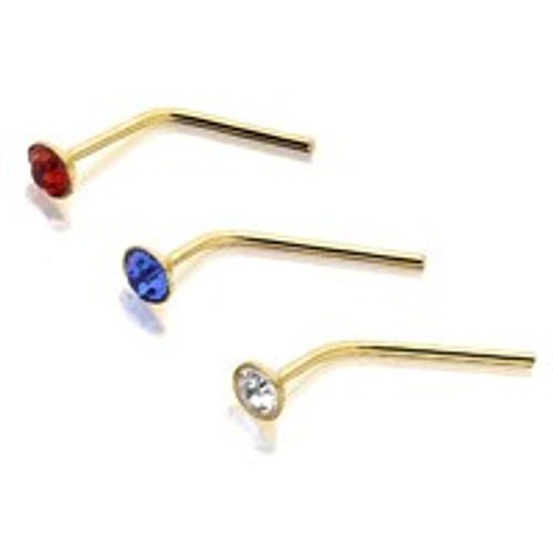 9ct Gold Red, White And Blue...