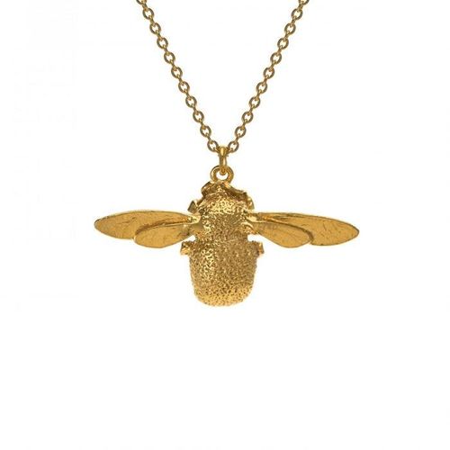 Bumblebee Necklace in Gold,...