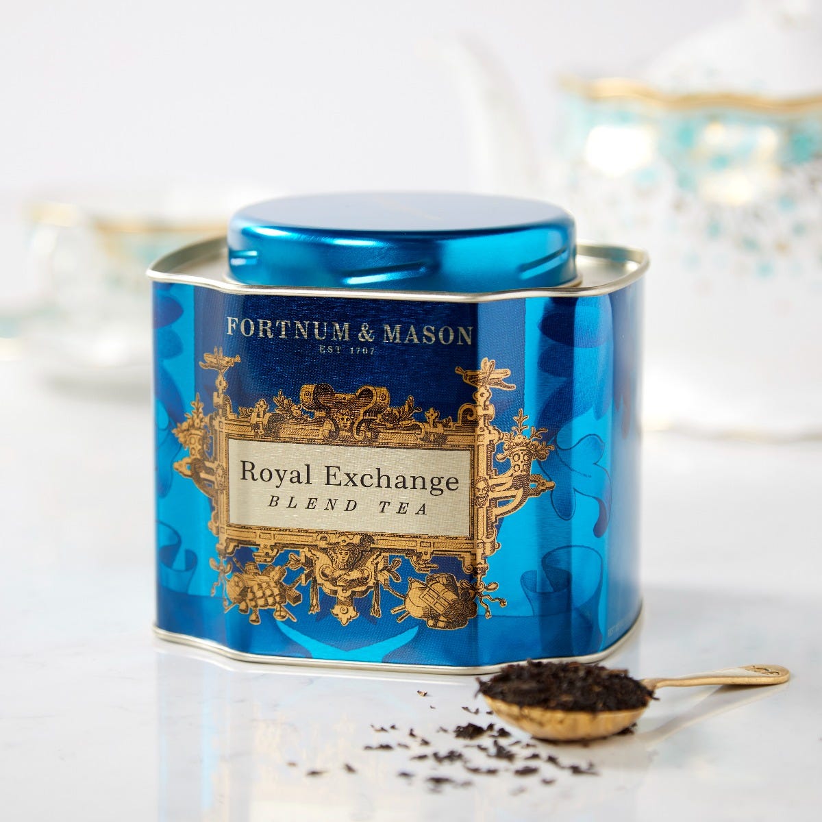 St Pancras Blend Loose Leaf Black Tea Tin, 250g, Fortnum St Pancras Blend Loose Leaf Black Tea Tin, 250g, Fortnum