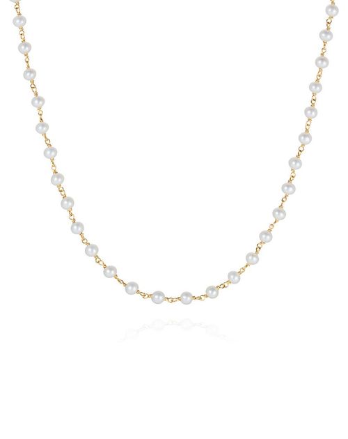 Eternity Pearl Necklace in...