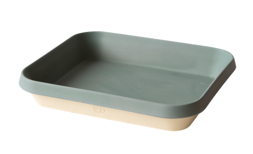 Rectangular Dish in Grey,...