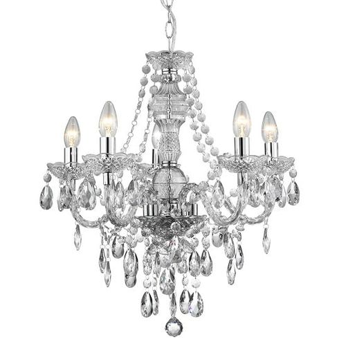 Marie Therese 5 Lamp Clear...