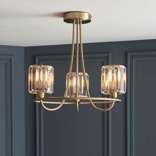 Belluno 3 Lights Semi Flush...