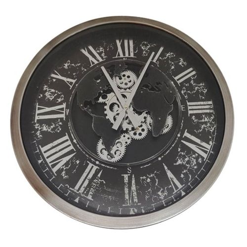 Bergen Metal Wall Clock In...