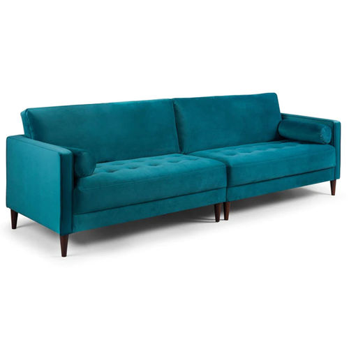 Herbart Plush Velvet 4 Seater...