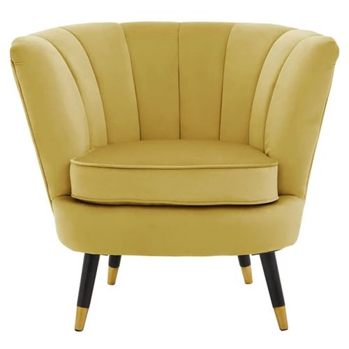 Lagos Velvet Accent Chair In...