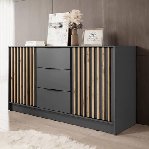 Norco Wooden Sideboard With 2...