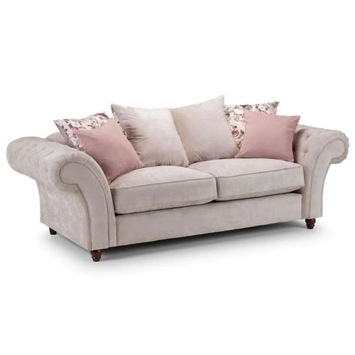 Rima Fabric 3 Seater Sofa In...