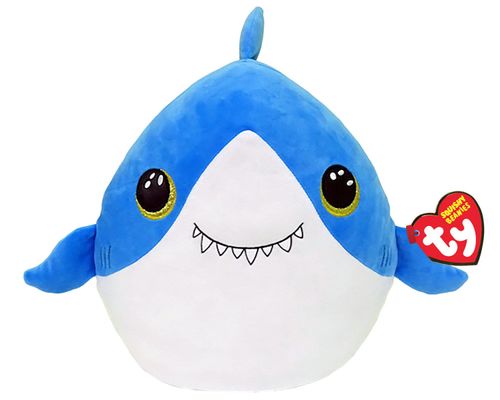 Shark Squishy Beanie 14 Inches