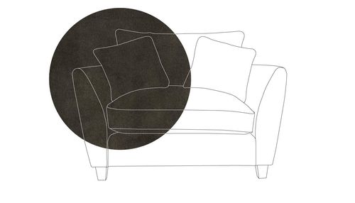 Heal's Torino Loveseat Velvet...