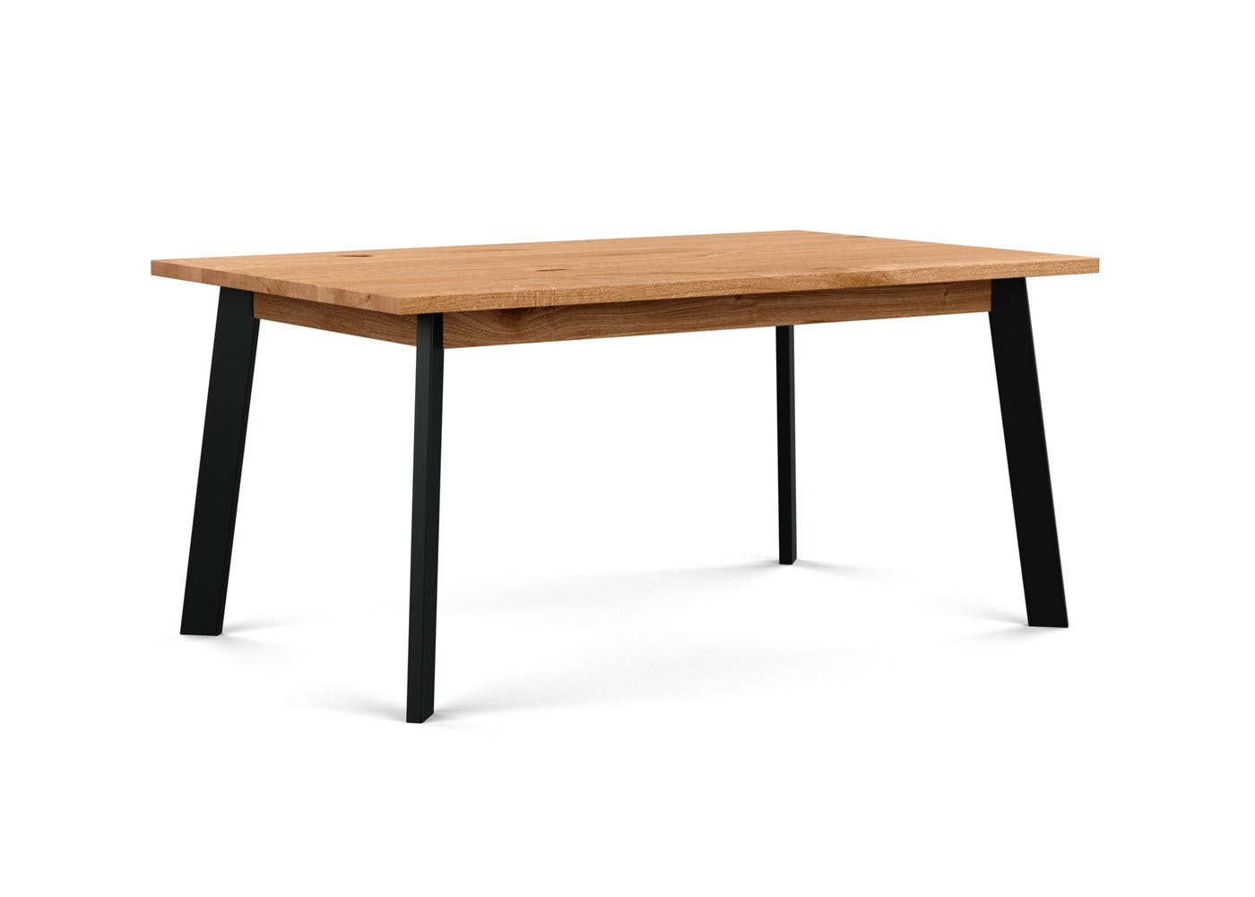 Heal s Nova Extending Dining Table Grey Oiled Oak L160 50cm x2