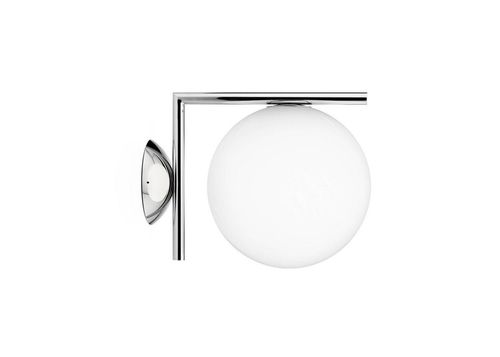 Flos IC W1 Wall Light Chrome