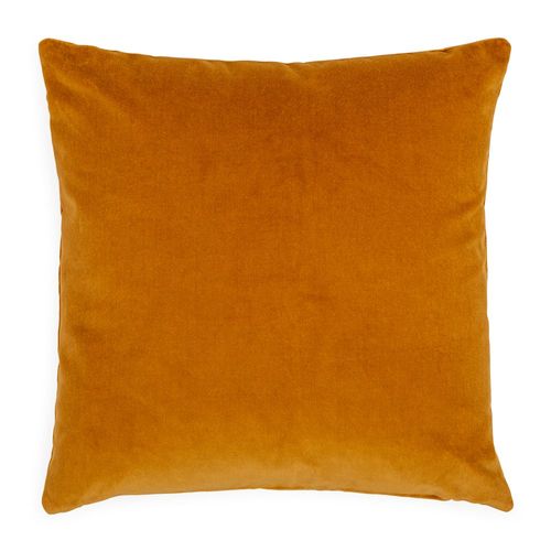 Heal's Velvet Cushion Ochre...