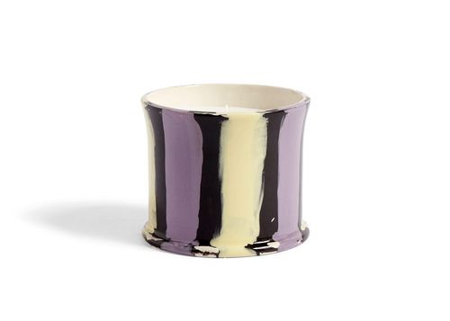 Hay Stripe Scented Candle Fig...