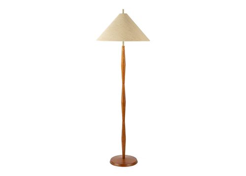 Heal's Osaka Floor Lamp Walnut