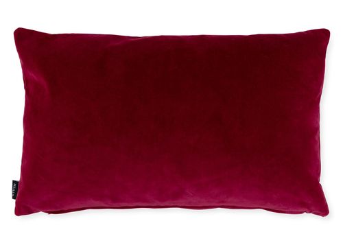 Heal's Velvet Cushion Claret...