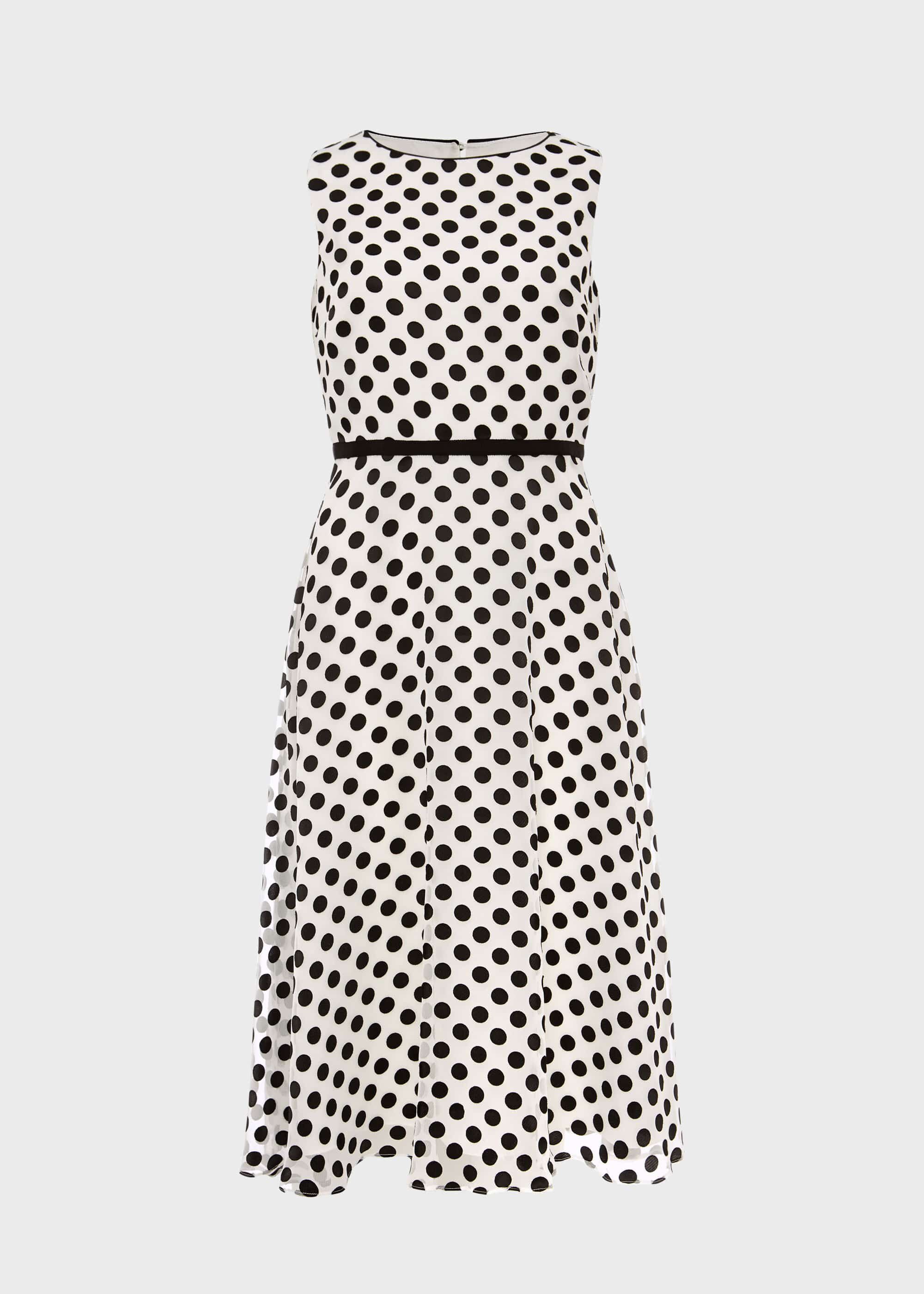 hobbs cecily spot dress