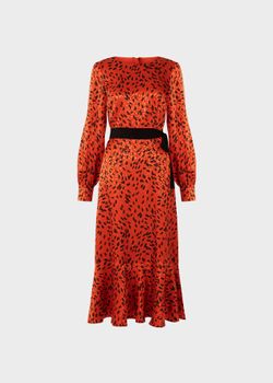 Isla Dress Burnt Orange