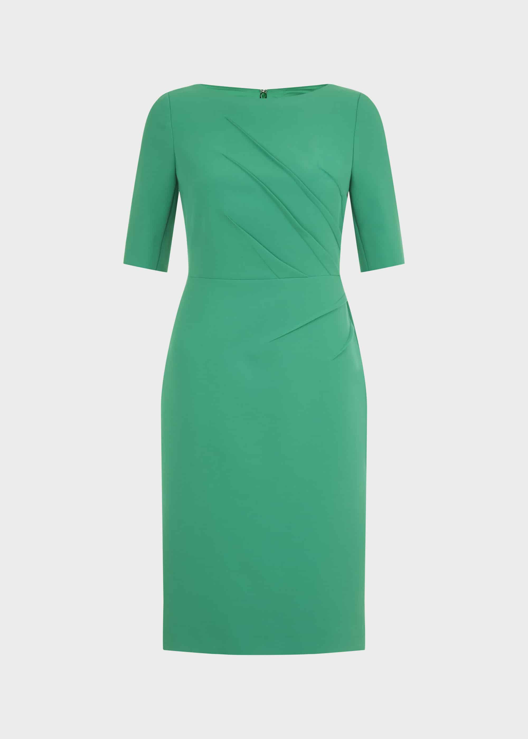 hobbs emerald green dress