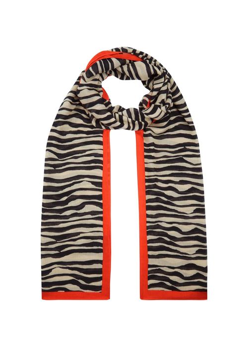 Zebra Scarf Neutral