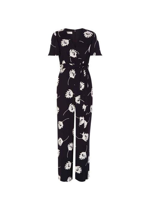 Alexis Jumpsuit Black Ivory