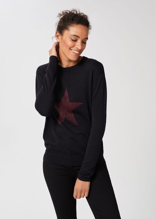 Hobbs Women's Jaida Star Crew...