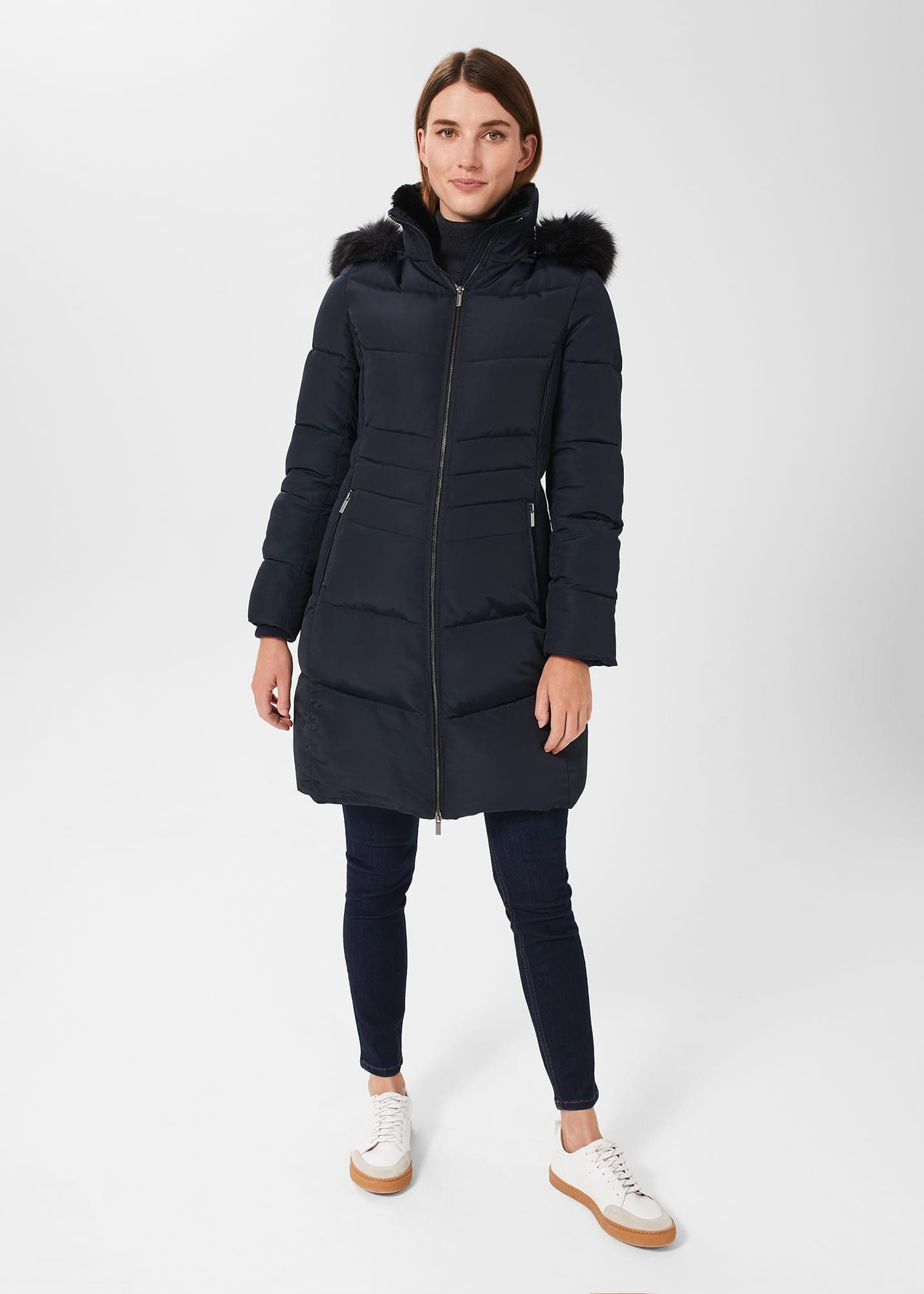 Hobbs lilian top puffer coat